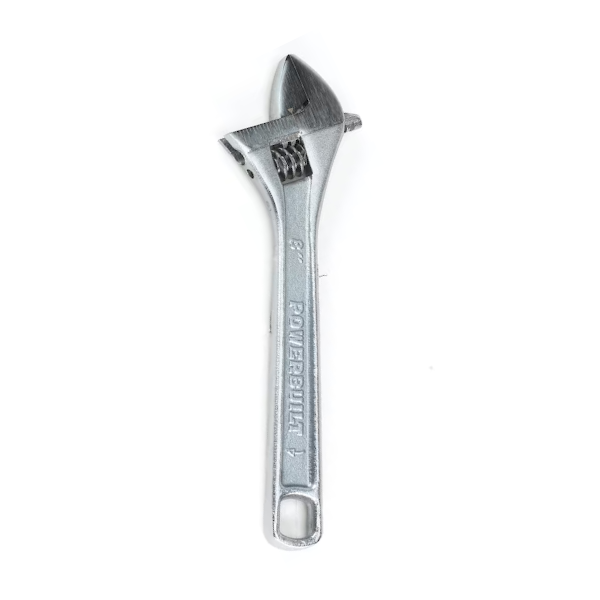 Power Built 644041 8" Adjustable Wrench