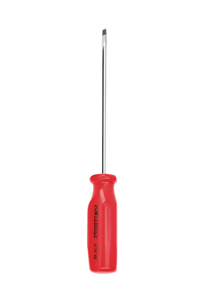 Power Built 646010 --- 3/16" Slotted Screwdriver