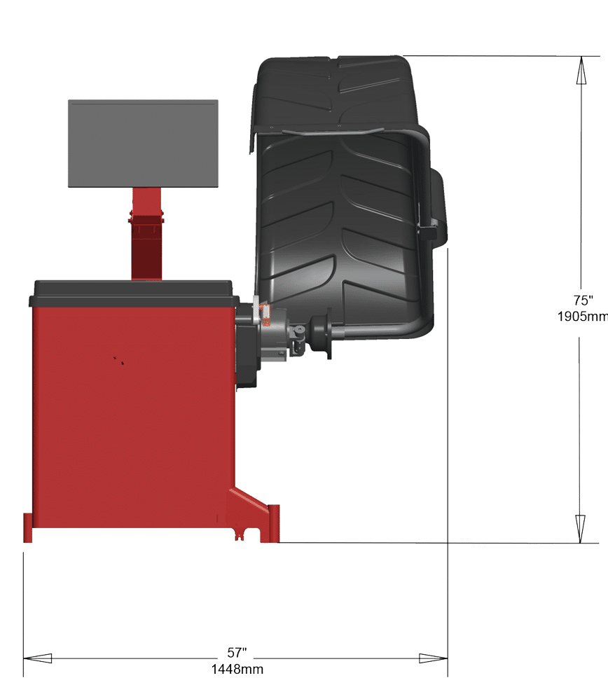 Coats 1500 Direct Drive Wheel Balancer