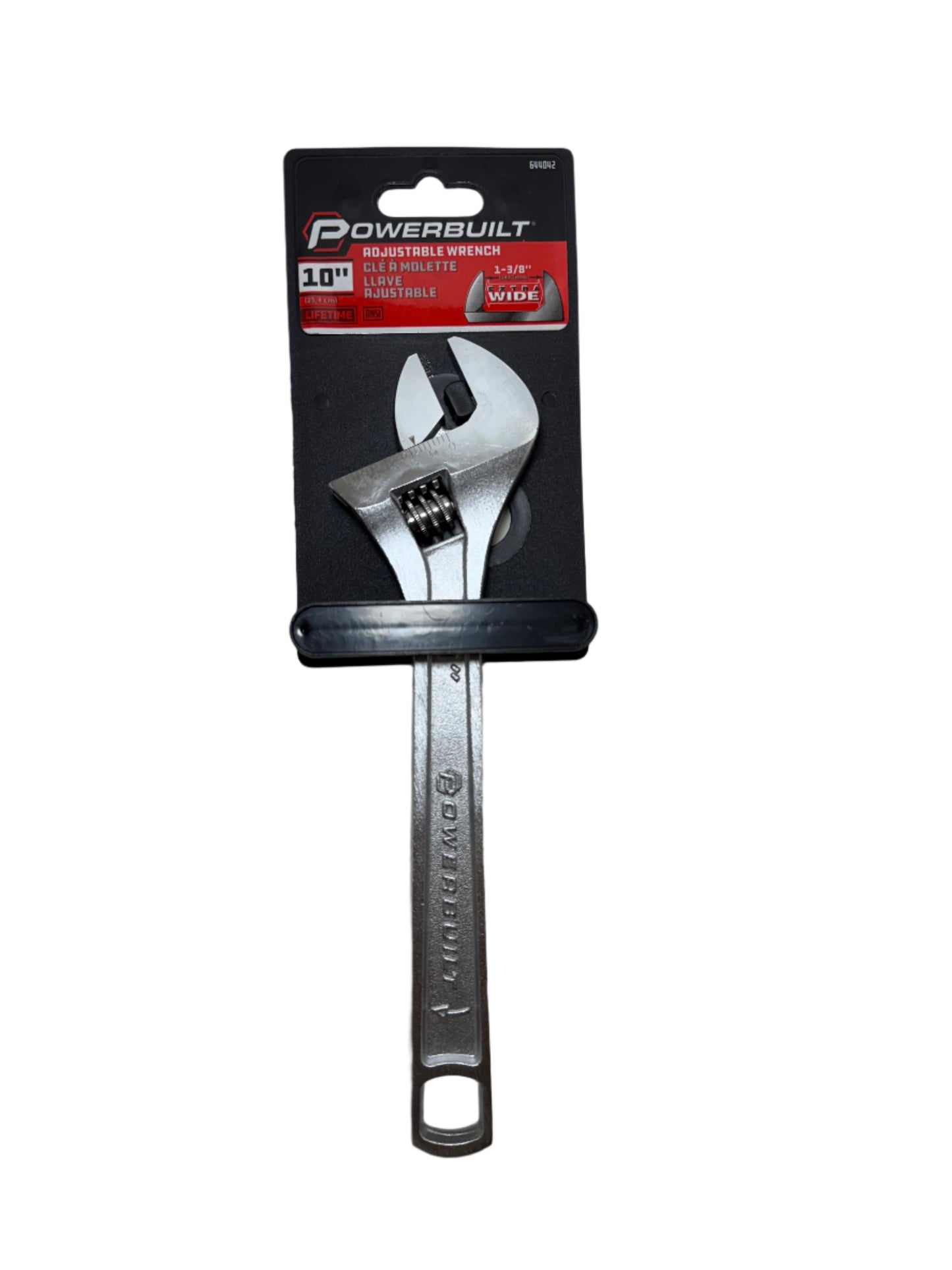 Powerbuilt 10" Adjustable Wrench