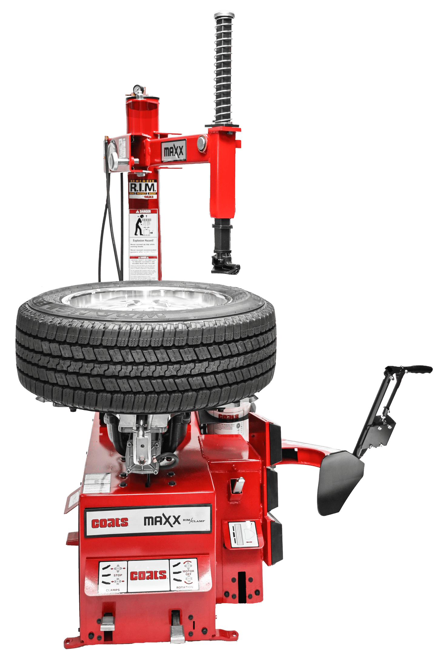Coats MAXX 50 Tire Changer - Electric or Air Motor