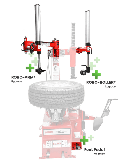 Coats MAXX 50 Tire Changer - Electric or Air Motor